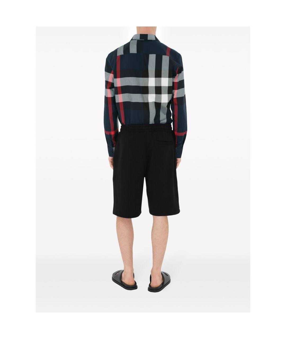 BURBERRY Мульти хлопковая кэжуал рубашка, фото 4