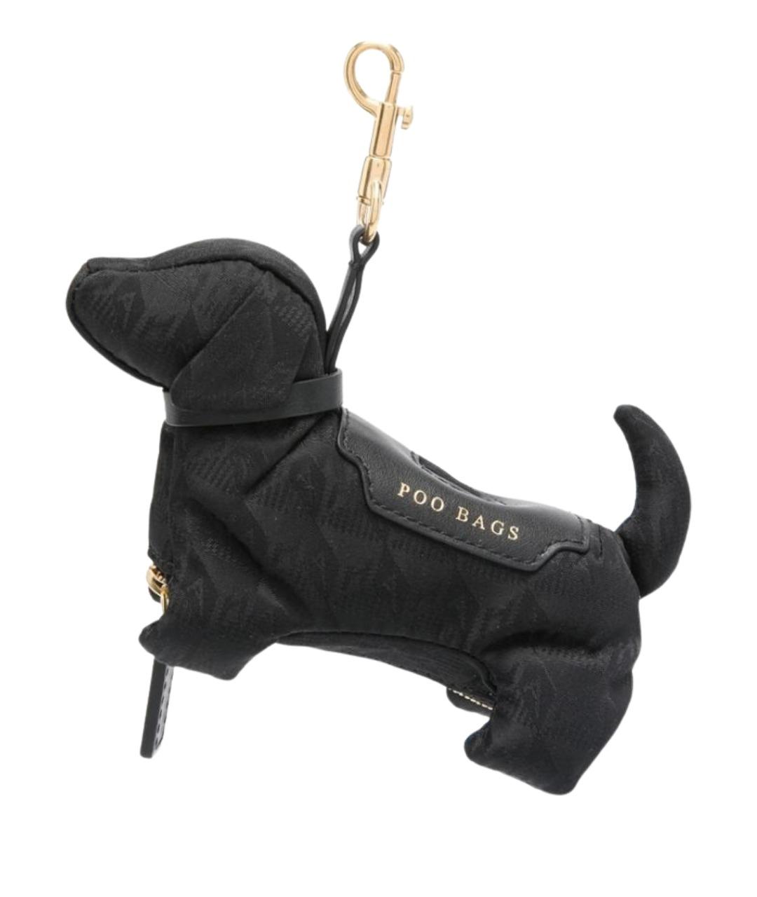 ANYA HINDMARCH Черный брелок, фото 1