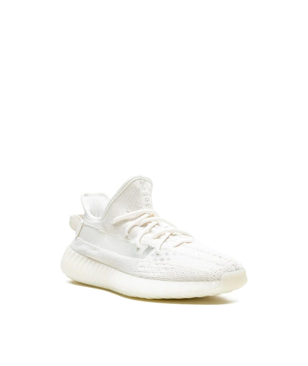 ADIDAS YEEZY Белые низкие кроссовки / кеды, фото 3