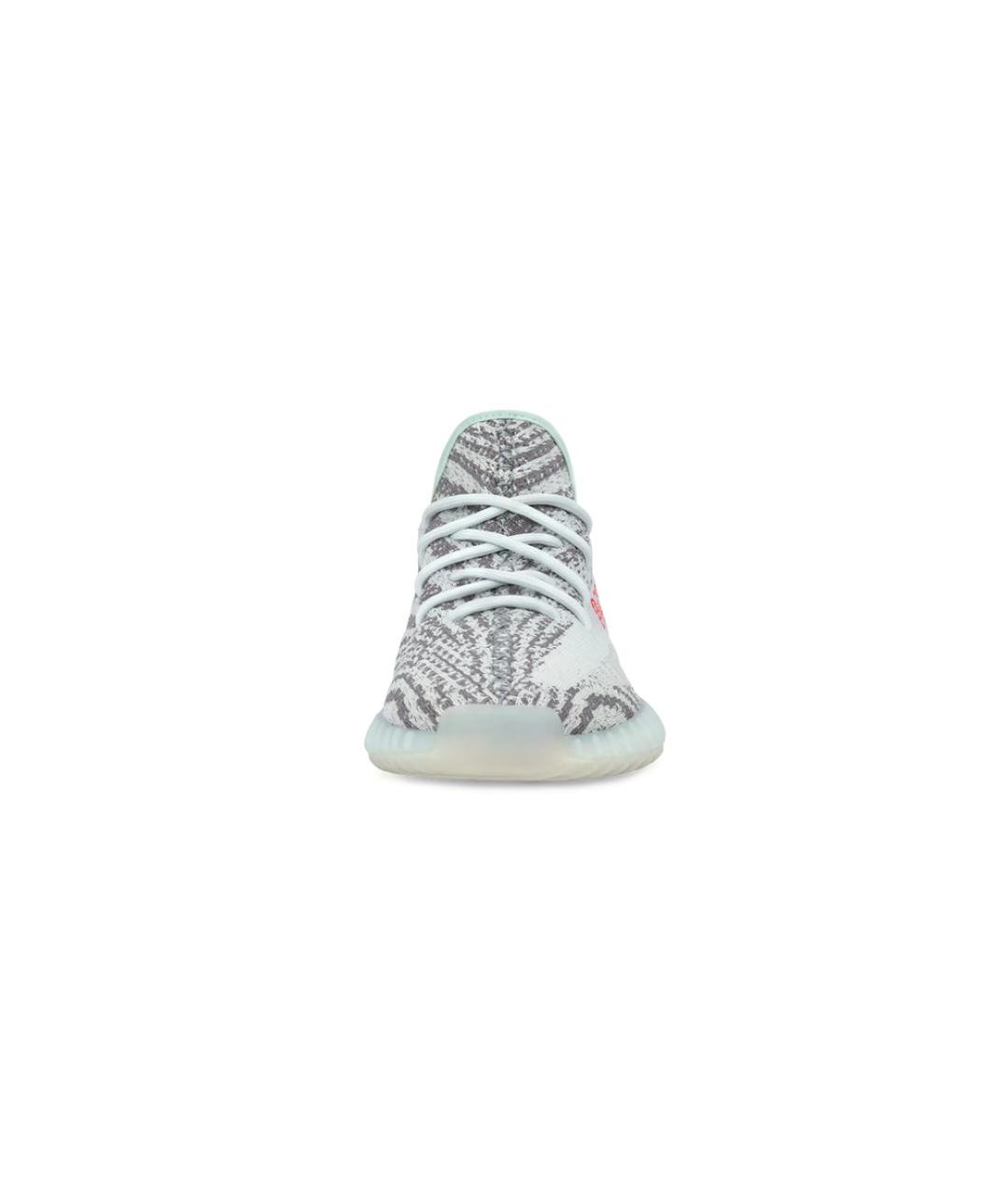ADIDAS YEEZY Мульти текстильные низкие кроссовки / кеды, фото 2
