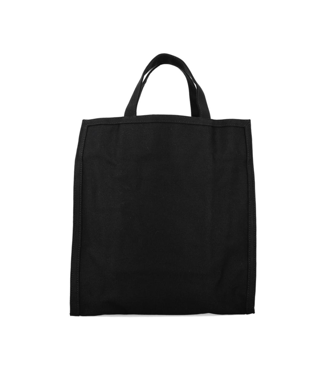 A.P.C. Черная тканевая сумка тоут, фото 2