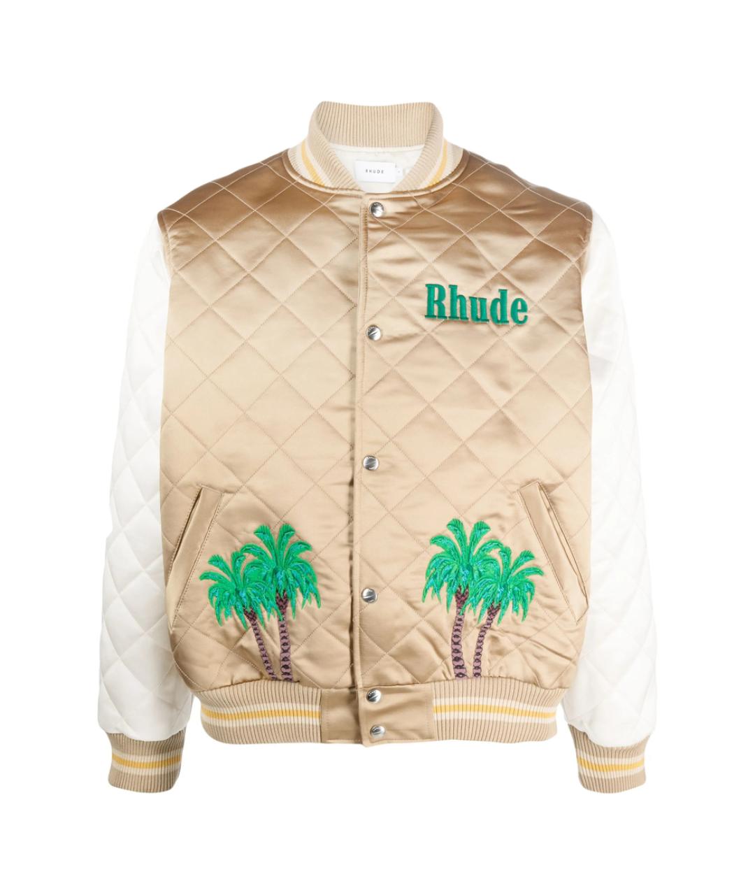 RHUDE Бежевая куртка, фото 1