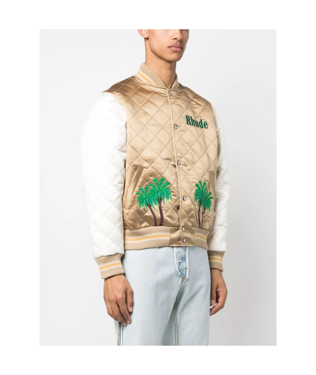 RHUDE Бежевая куртка, фото 3