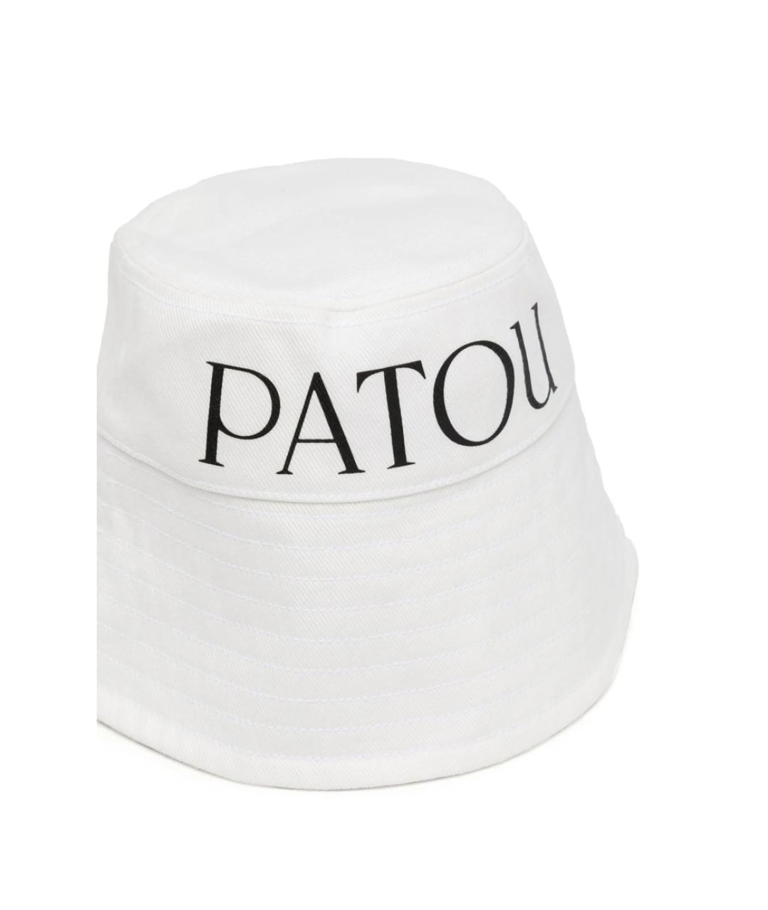 PATOU Белая хлопковая шляпа, фото 2