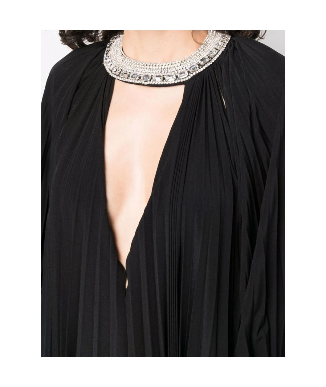 ALEXANDRE VAUTHIER Черное полиэстеровое коктейльное платье, фото 4