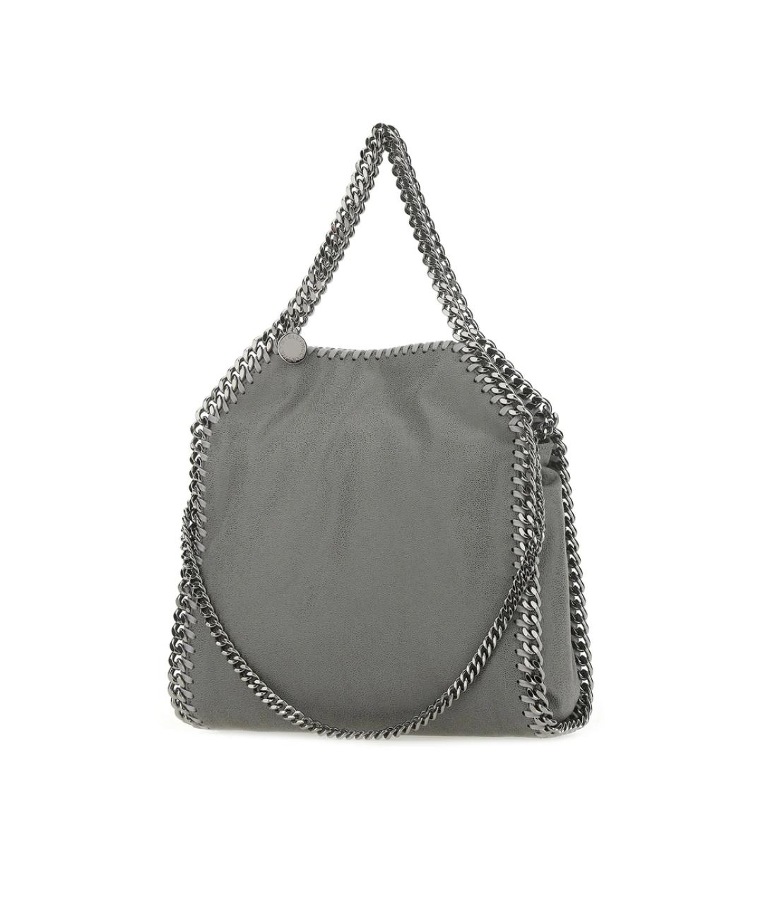 STELLA MCCARTNEY Серая сумка через плечо из искусственной кожи, фото 3