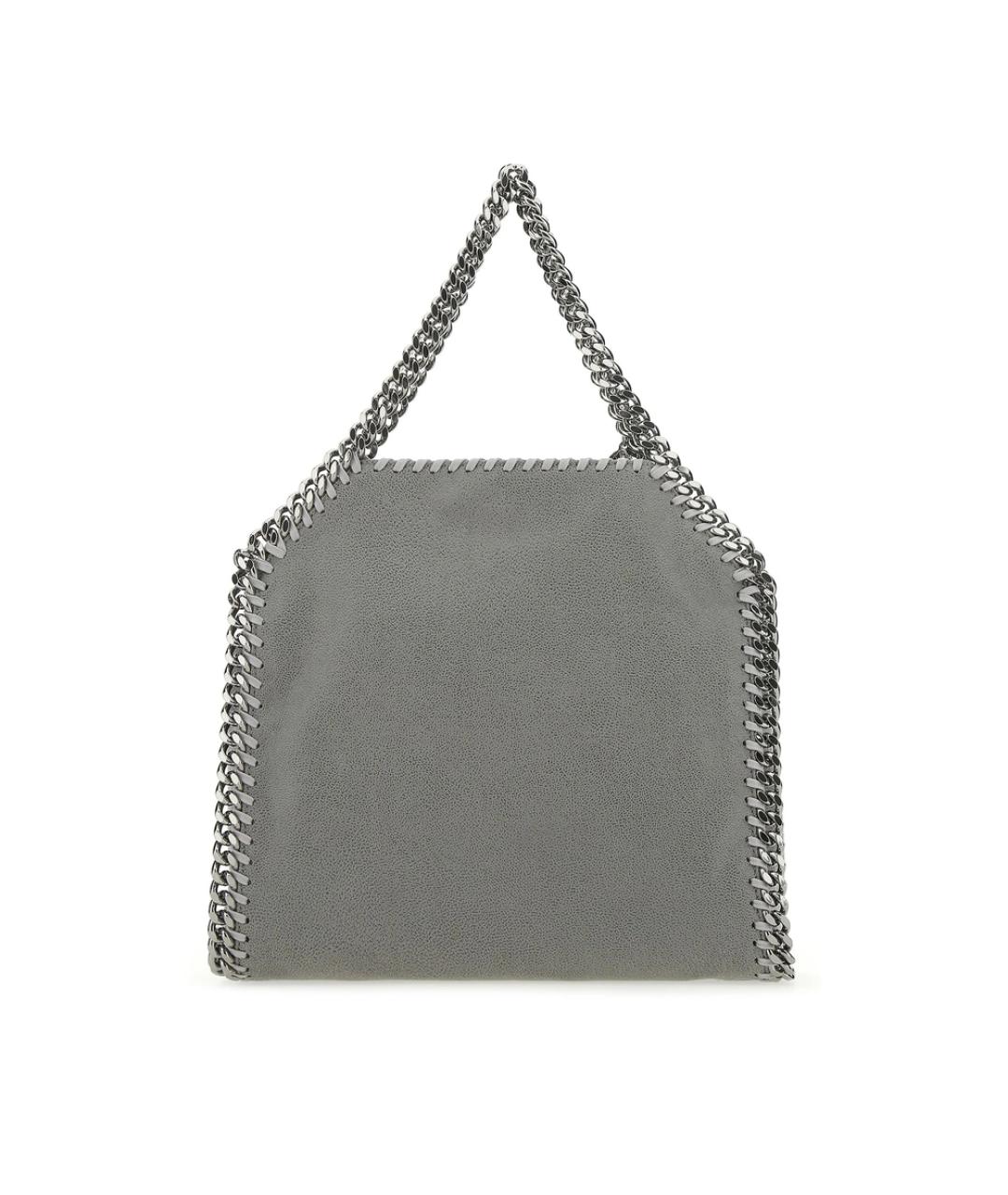 STELLA MCCARTNEY Серая сумка через плечо из искусственной кожи, фото 4