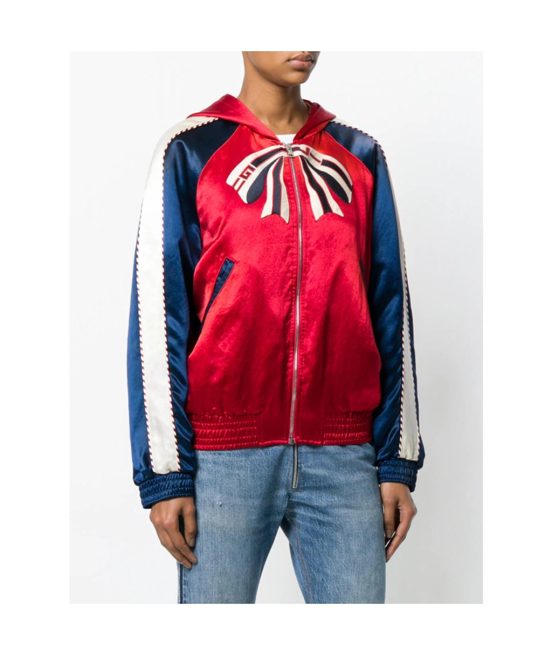 GUCCI Мульти полиэстеровая куртка, фото 3