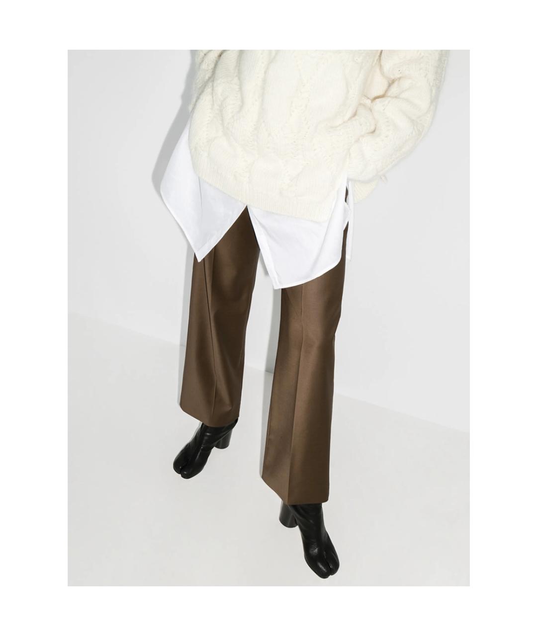 MAISON MARGIELA Черные кожаные ботильоны, фото 2
