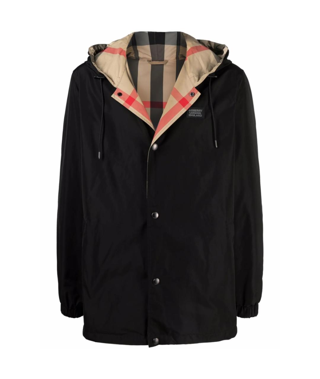 BURBERRY Мульти полиэстеровая куртка, фото 1