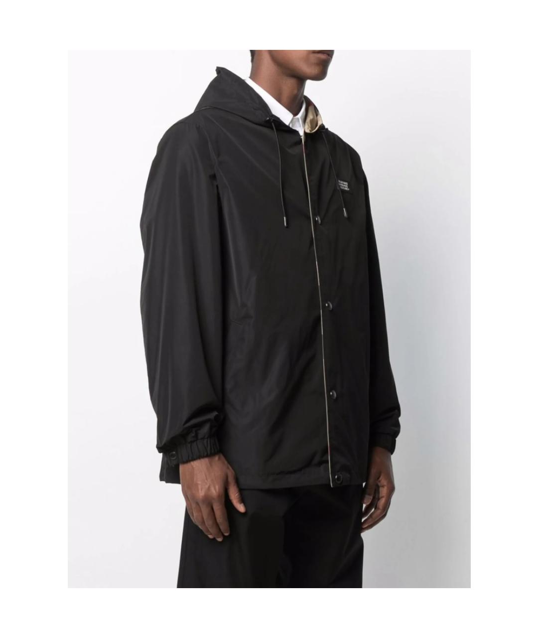 BURBERRY Мульти полиэстеровая куртка, фото 5