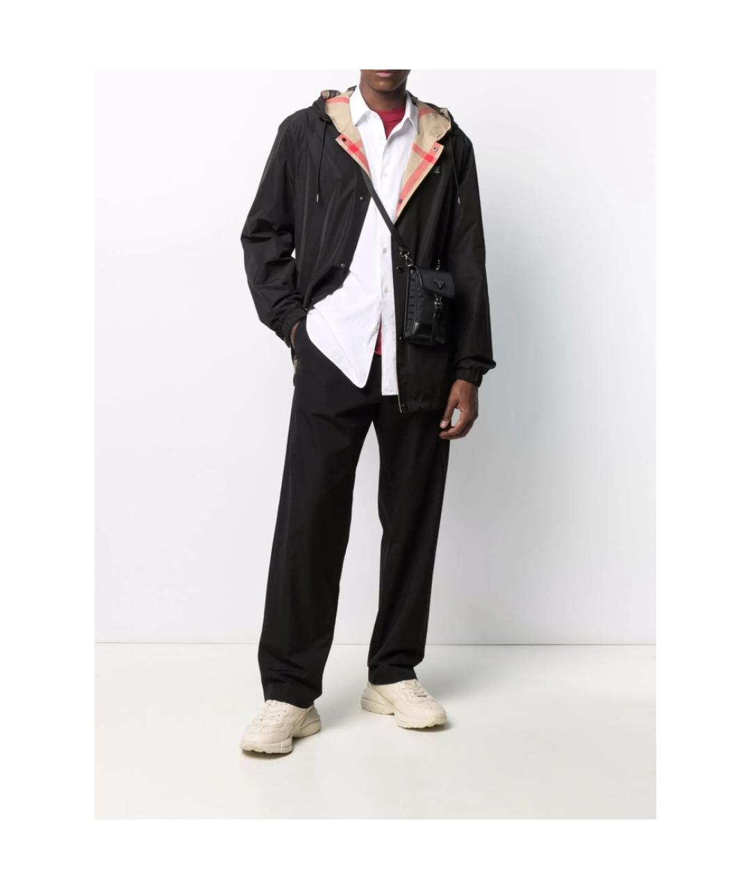 BURBERRY Мульти полиэстеровая куртка, фото 4