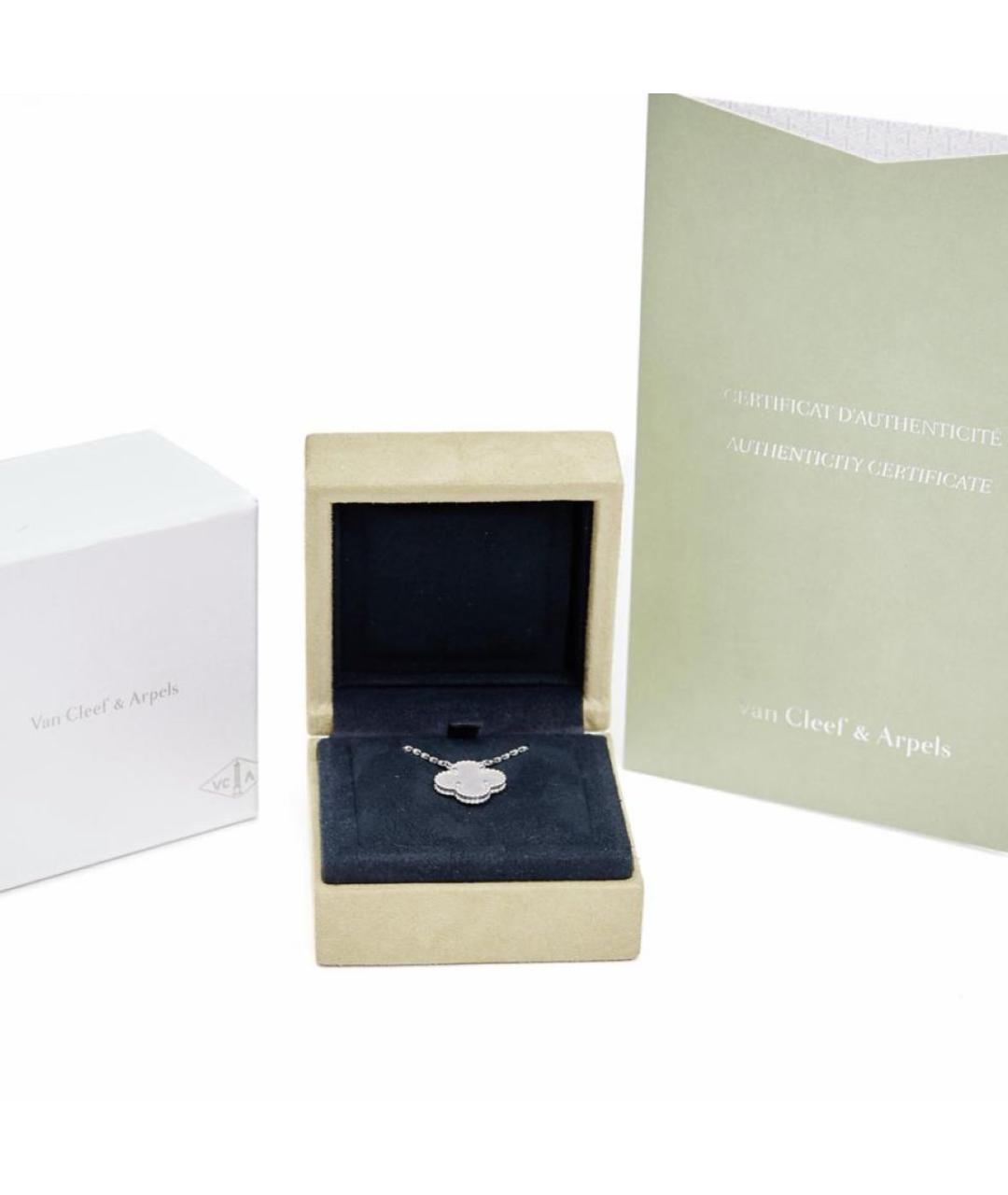 VAN CLEEF & ARPELS Серебряное колье из белого золота, фото 6