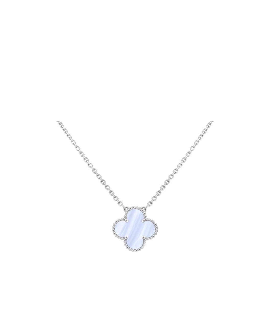 VAN CLEEF & ARPELS Серебряное колье из белого золота, фото 7