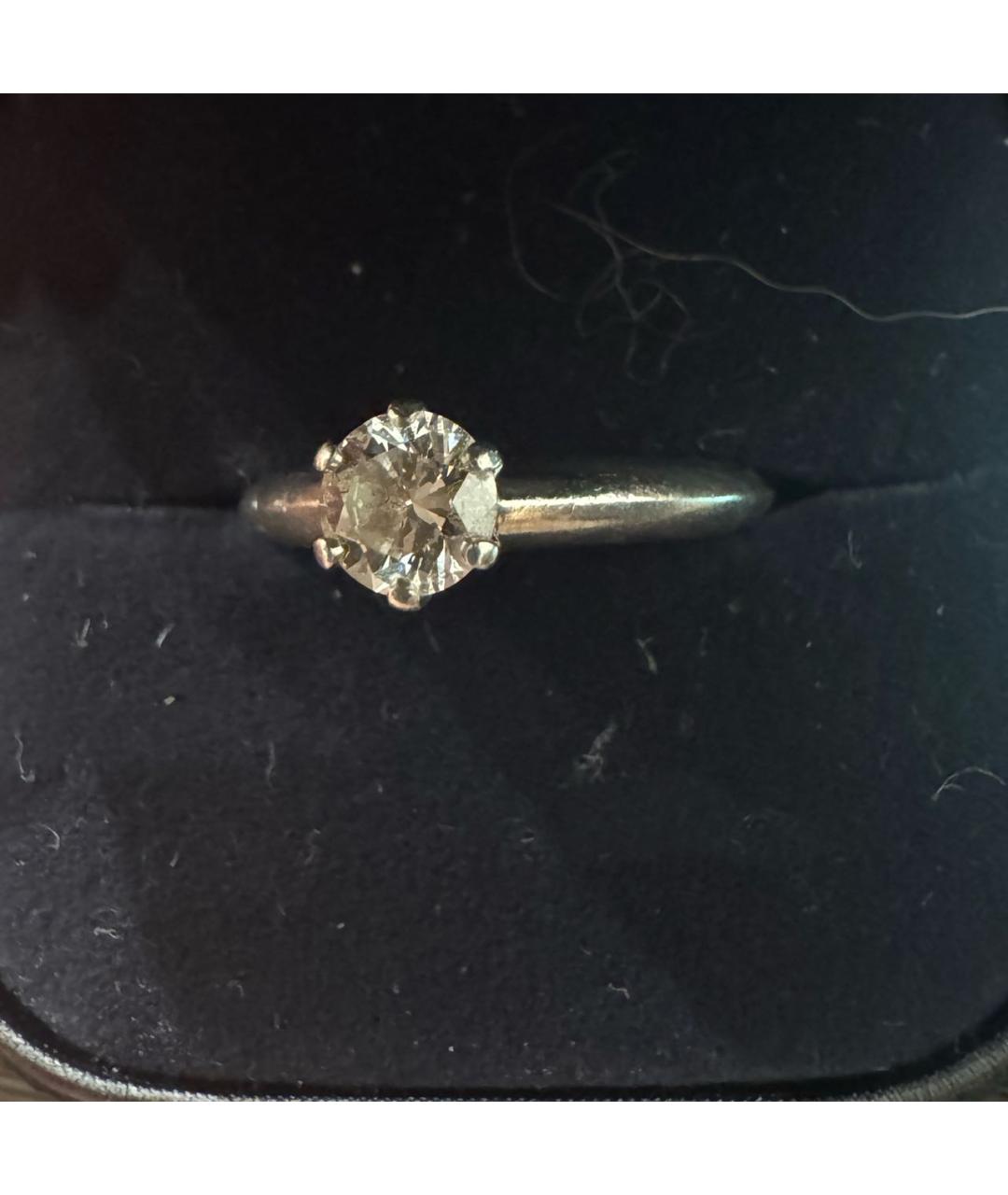 TIFFANY&CO Серебряное платиновое кольцо, фото 3