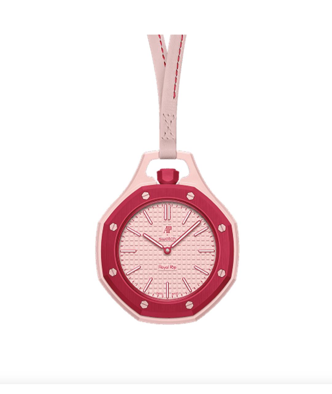 Swatch Розовые часы, фото 1