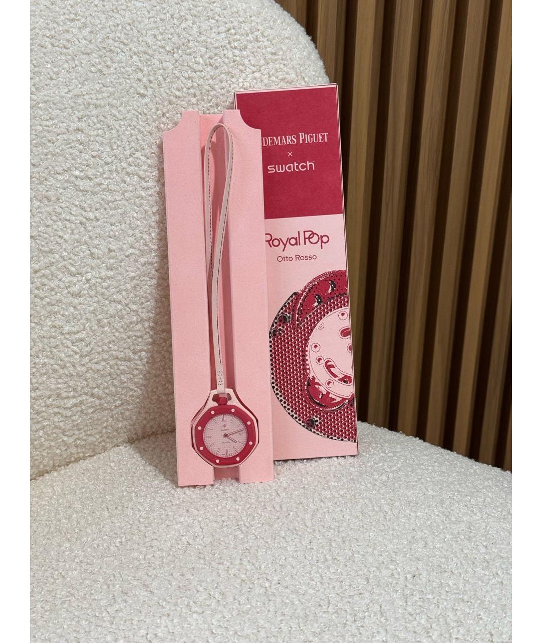 Swatch Розовые часы, фото 7
