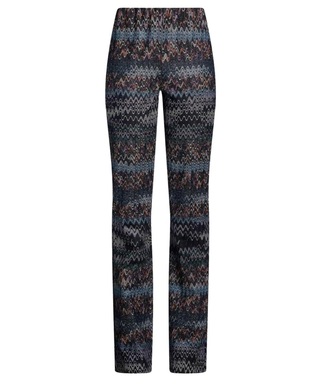 MISSONI Мульти вискозные прямые брюки, фото 1