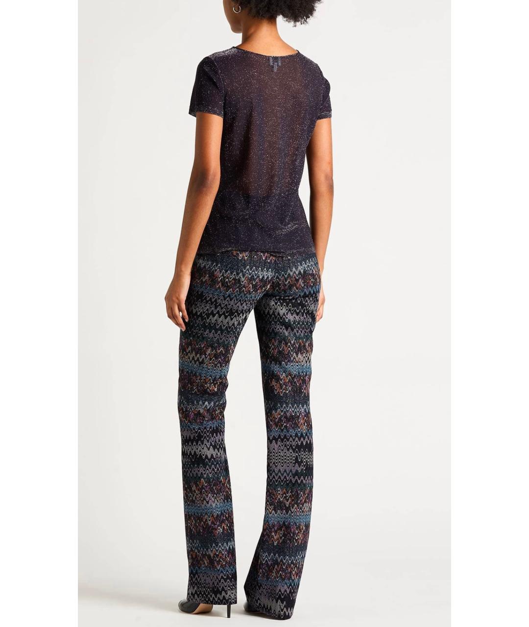 MISSONI Мульти вискозные прямые брюки, фото 3