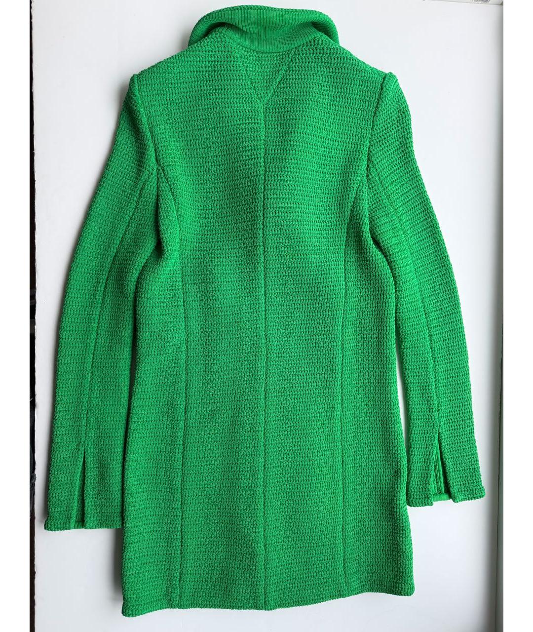 BOTTEGA VENETA Зеленый хлопковый жакет/пиджак, фото 2