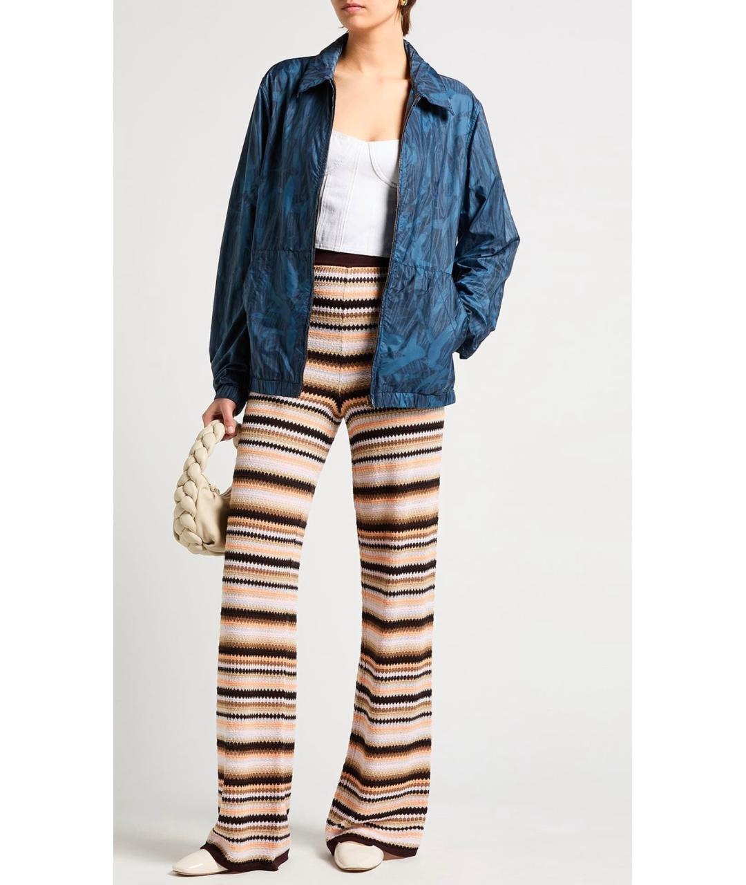 MISSONI Мульти хлопковые брюки широкие, фото 2