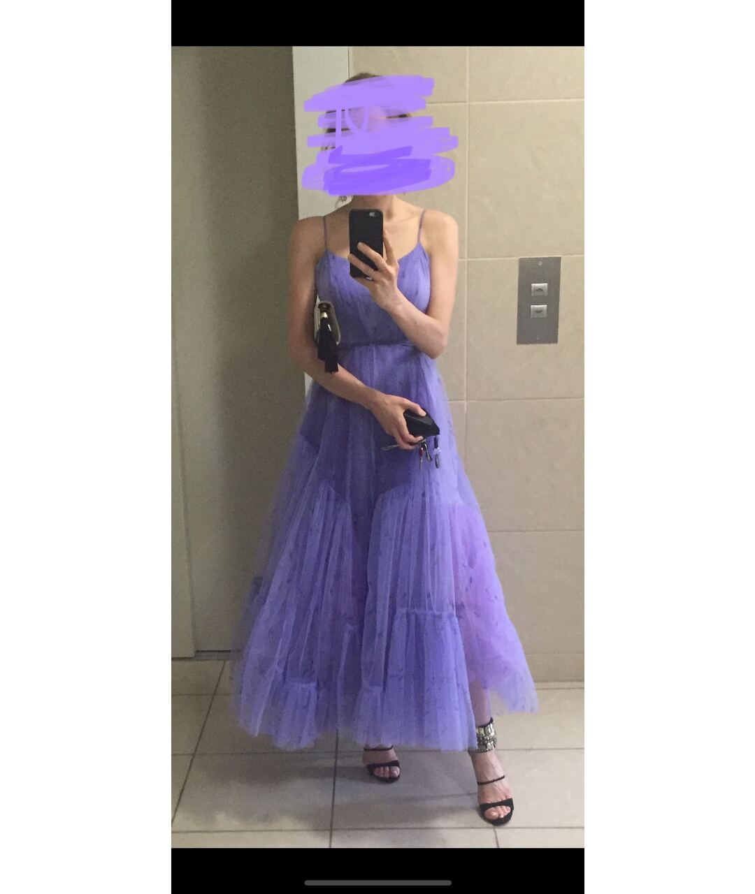 ALENA AKHMADULLINA Фиолетовое повседневное платье, фото 6