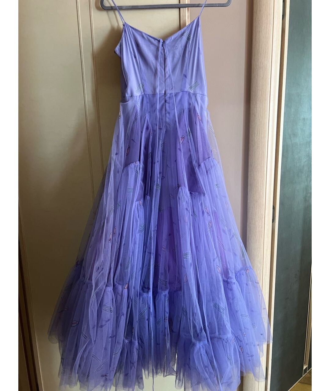 ALENA AKHMADULLINA Фиолетовое повседневное платье, фото 2