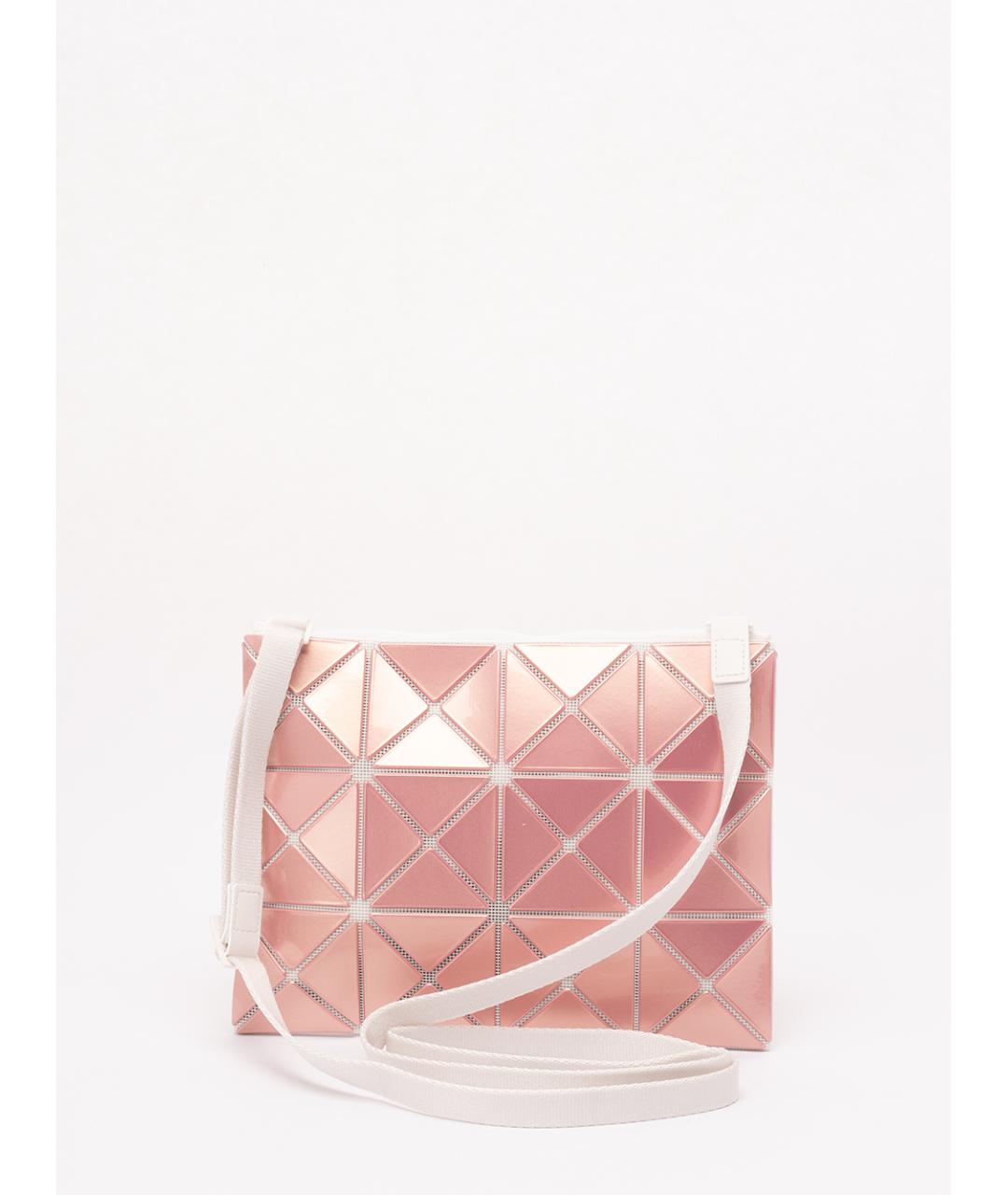 BAO BAO ISSEY MIYAKE Розовая синтетическая сумка через плечо, фото 2