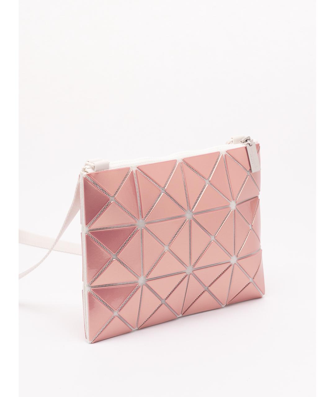 BAO BAO ISSEY MIYAKE Розовая синтетическая сумка через плечо, фото 3