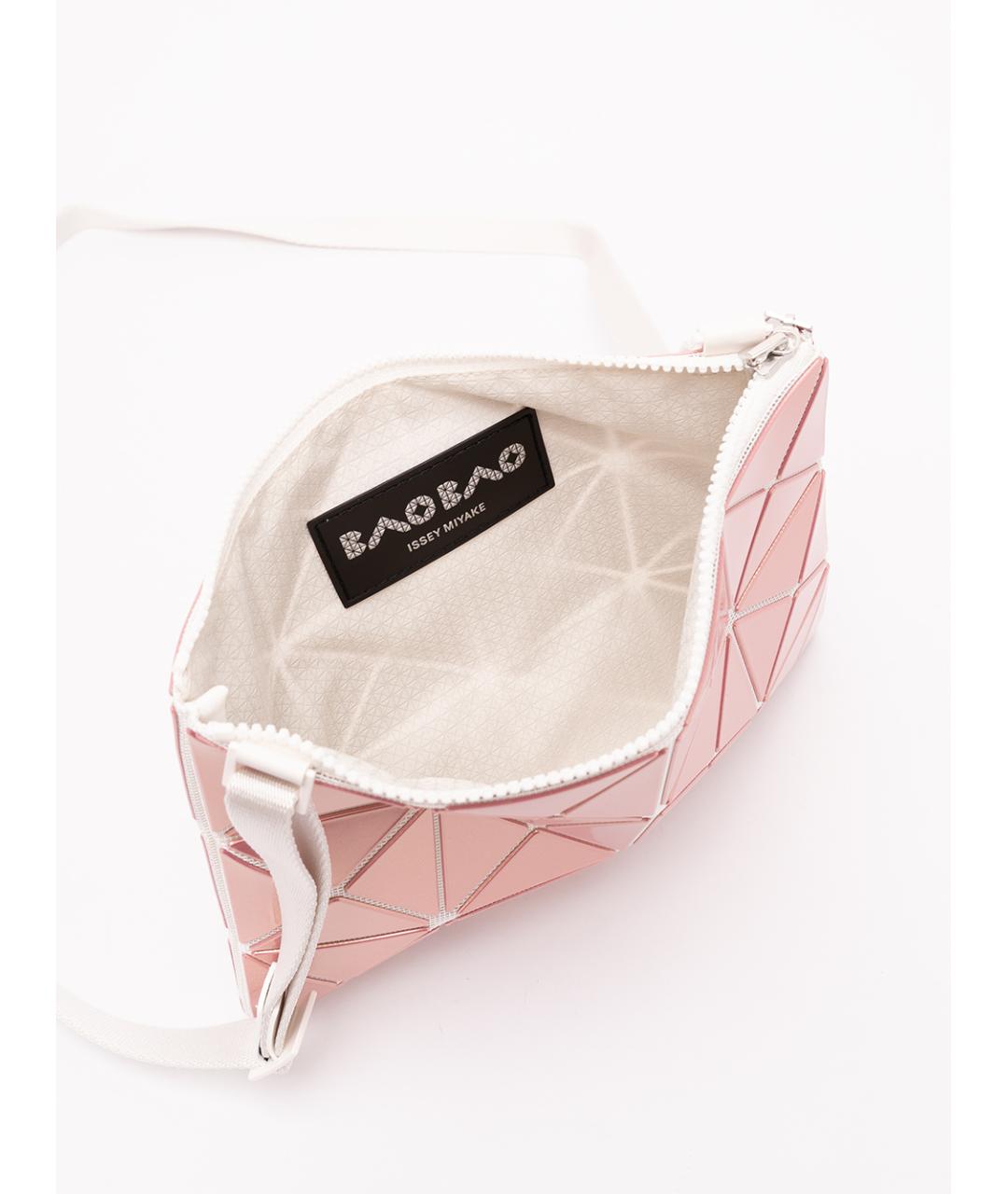 BAO BAO ISSEY MIYAKE Розовая синтетическая сумка через плечо, фото 5