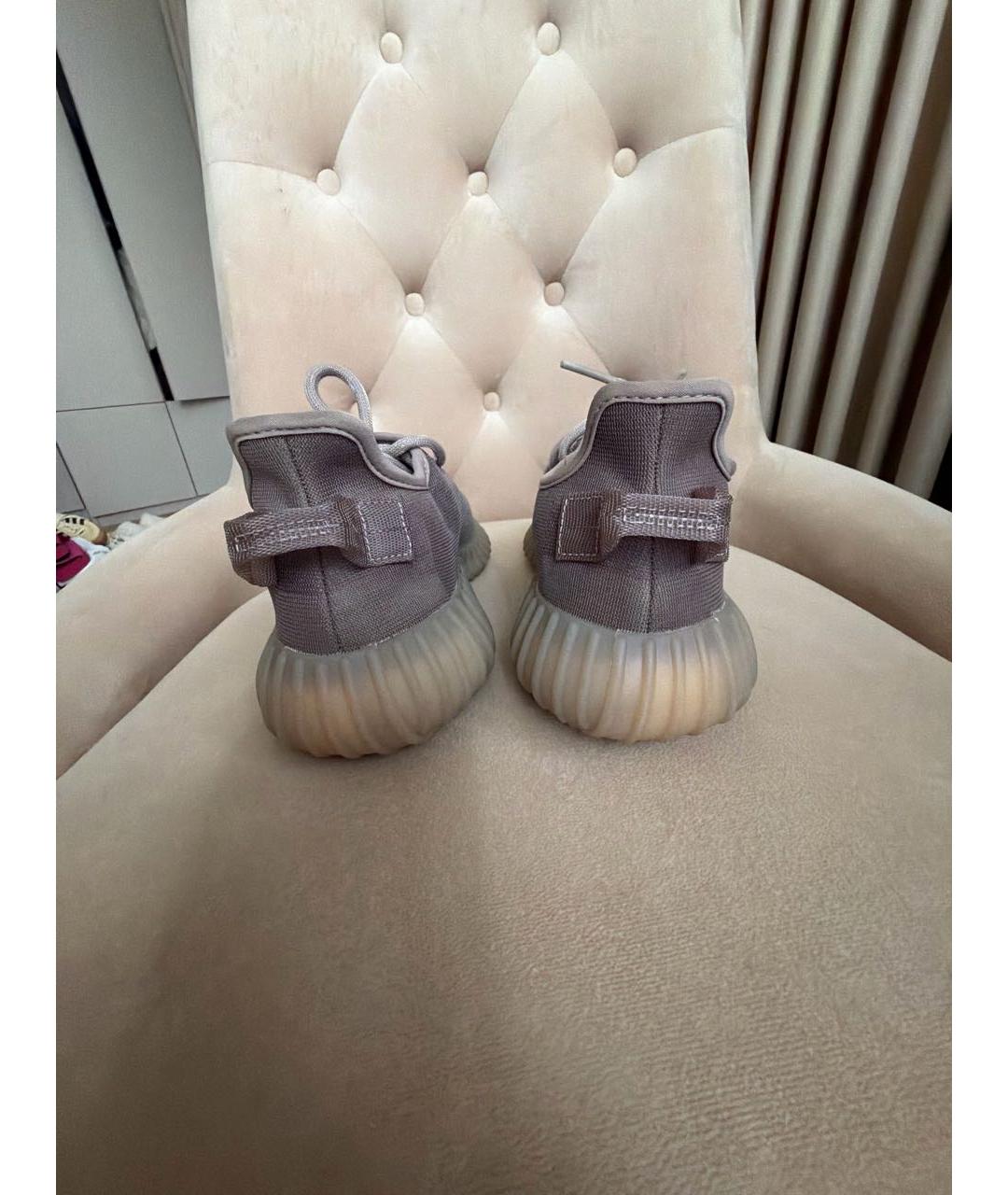 YEEZY Коричневые кроссовки, фото 4