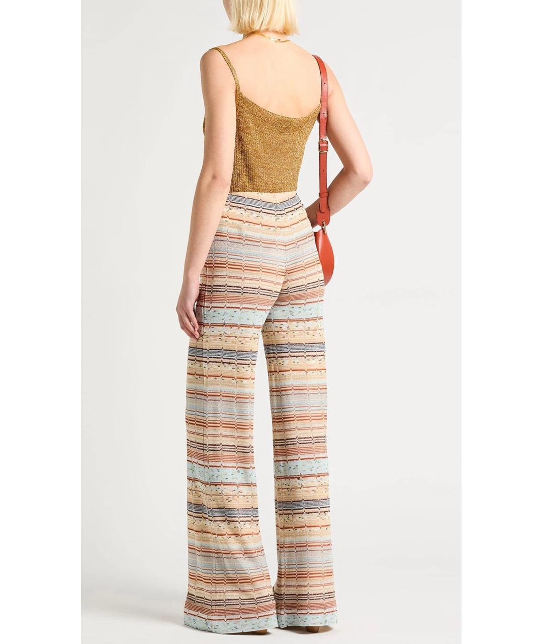 MISSONI Мульти вискозные брюки широкие, фото 3