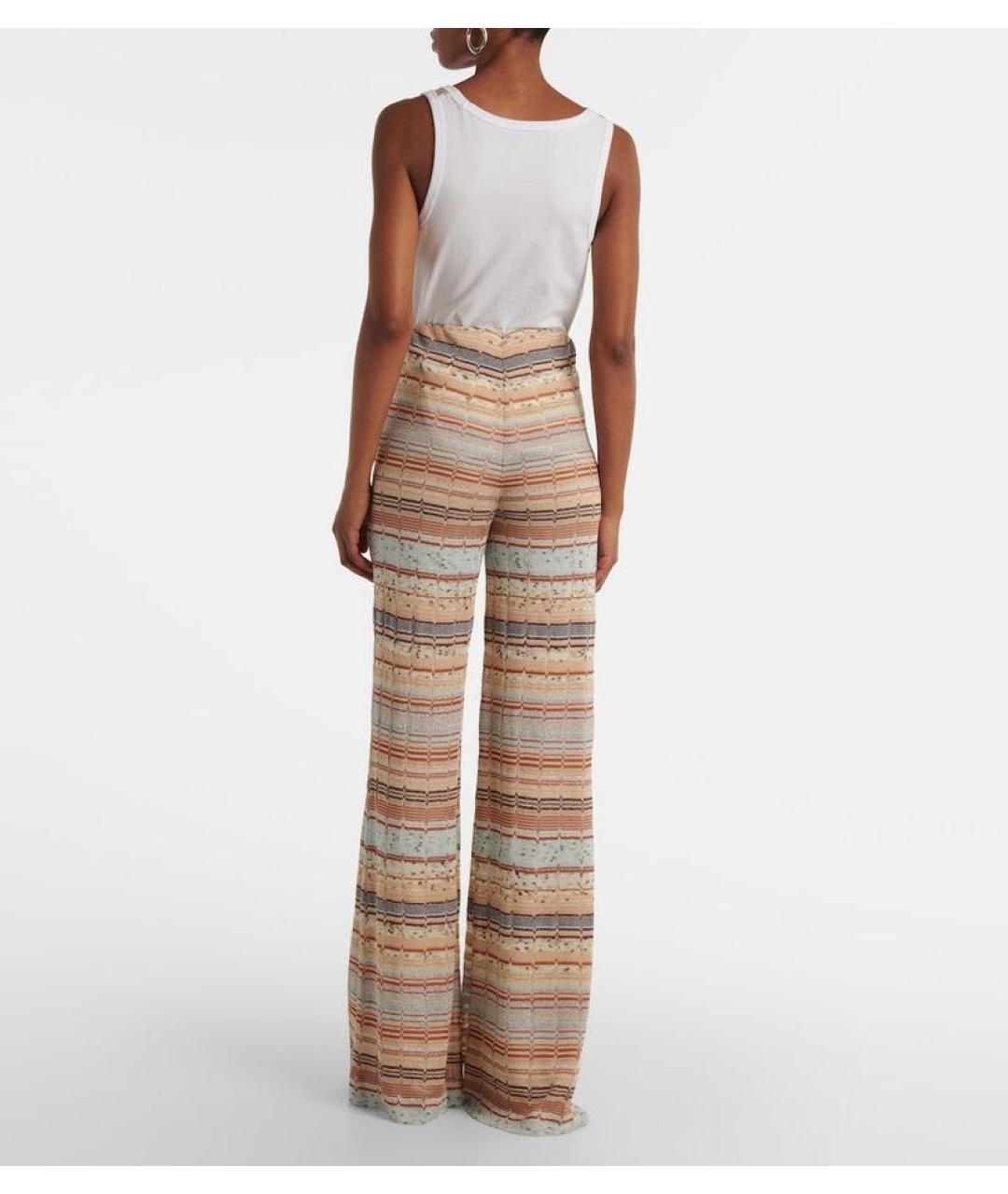 MISSONI Мульти вискозные брюки широкие, фото 5