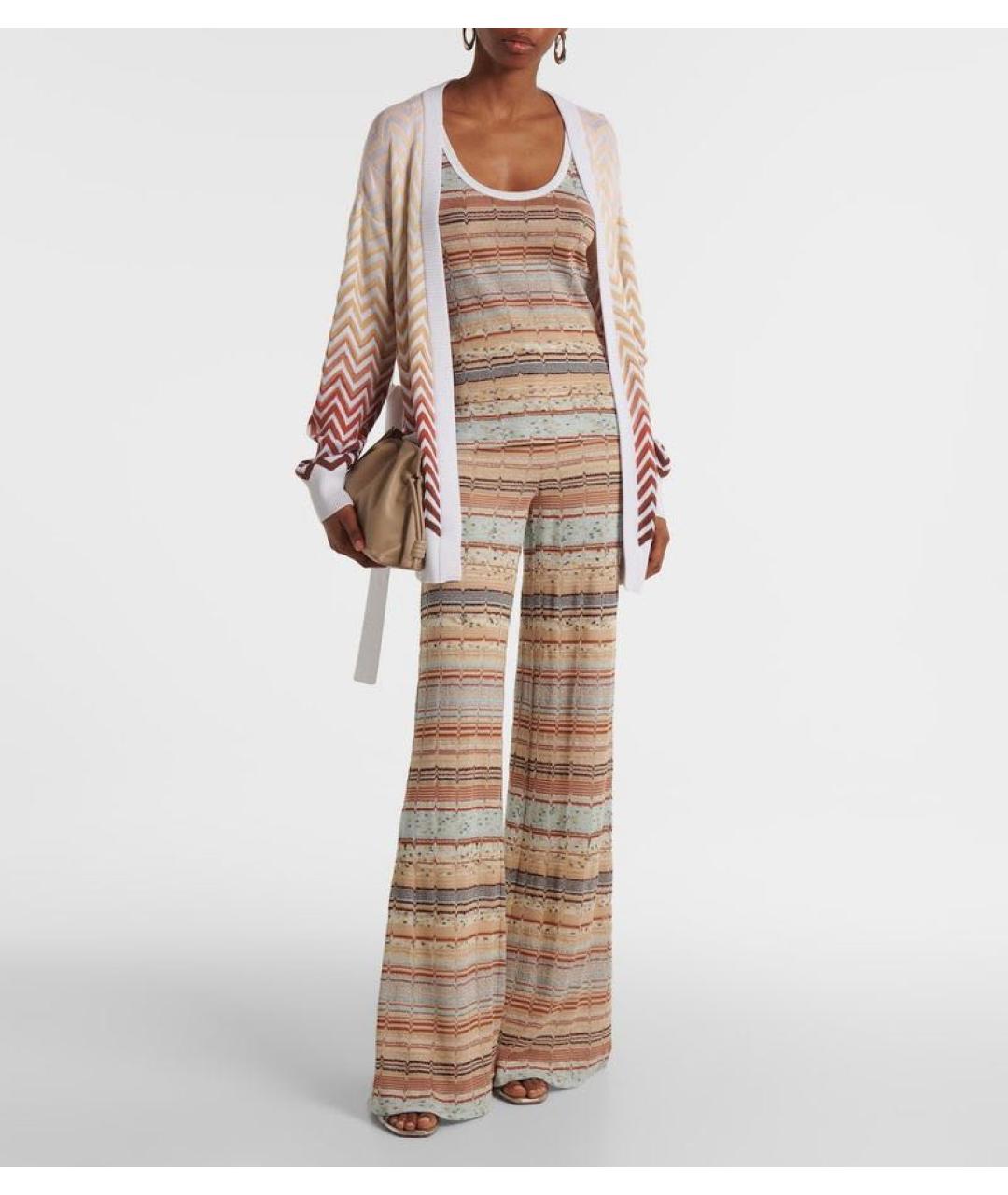MISSONI Мульти вискозные брюки широкие, фото 4
