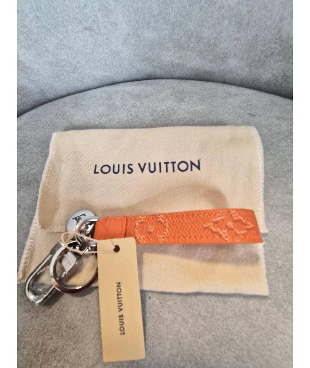 LOUIS VUITTON Оранжевый брелок, фото 2