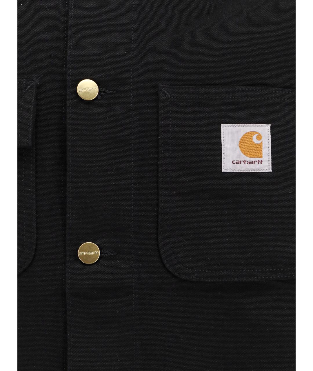 CARHARTT WIP Коричневая хлопковая куртка, фото 3