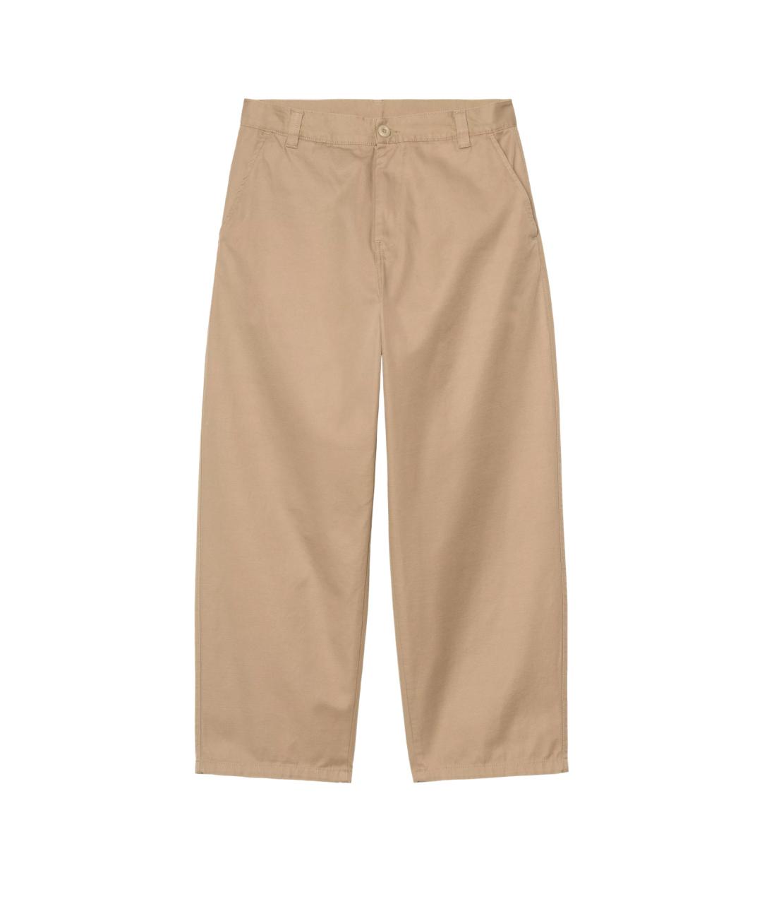 CARHARTT WIP Бежевые хлопковые повседневные брюки, фото 1