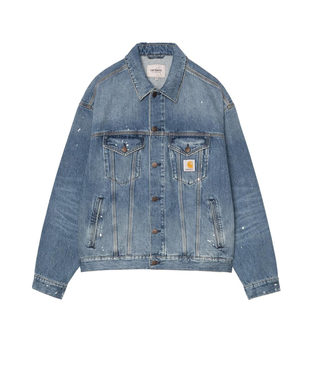 CARHARTT WIP Синяя хлопковая куртка, фото 1