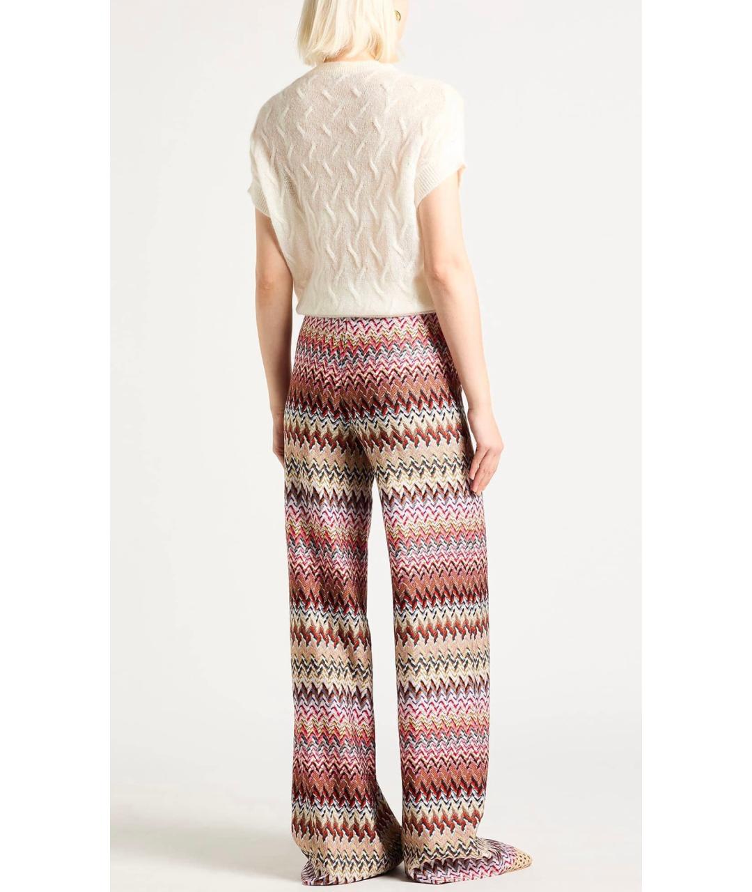 MISSONI Мульти вискозные брюки широкие, фото 3