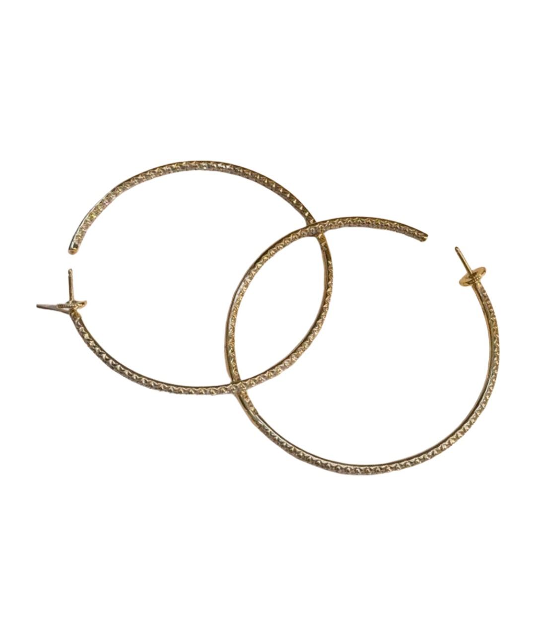 CHOPARD Золотые серьги из желтого золота, фото 1