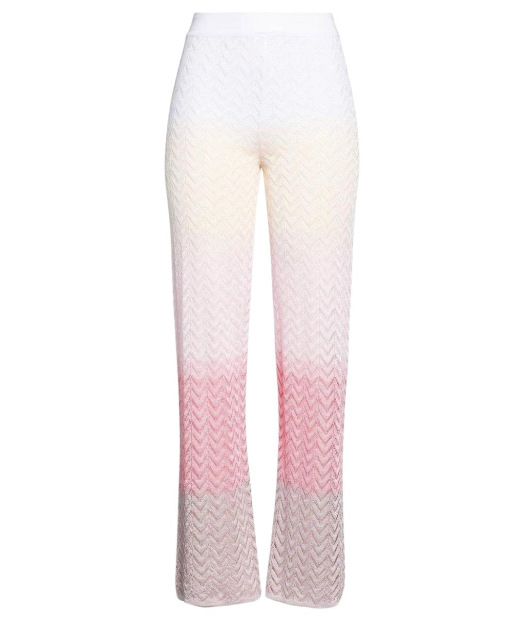 MISSONI Мульти вискозные прямые брюки, фото 1