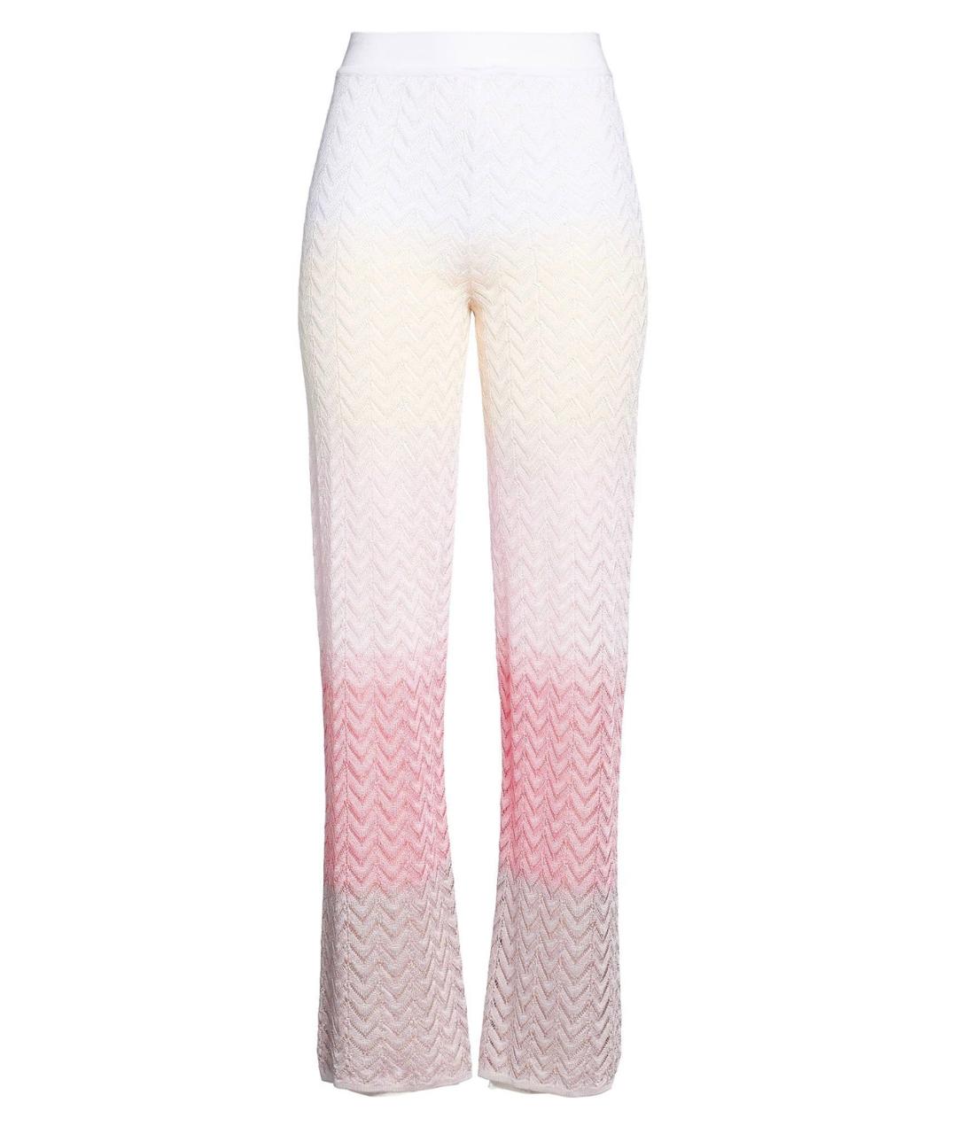 MISSONI Мульти вискозные прямые брюки, фото 4