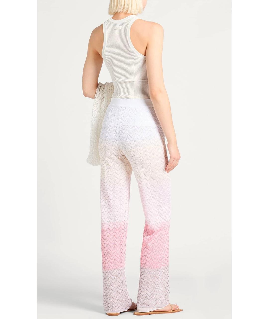MISSONI Мульти вискозные прямые брюки, фото 3