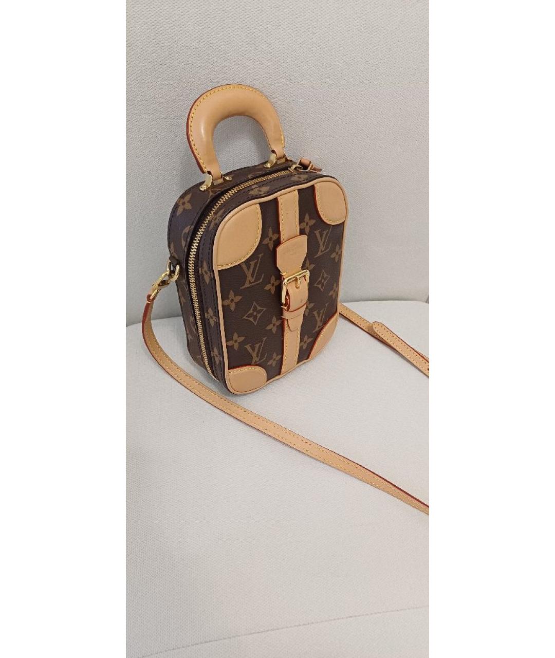 LOUIS VUITTON Коричневая сумка через плечо, фото 2