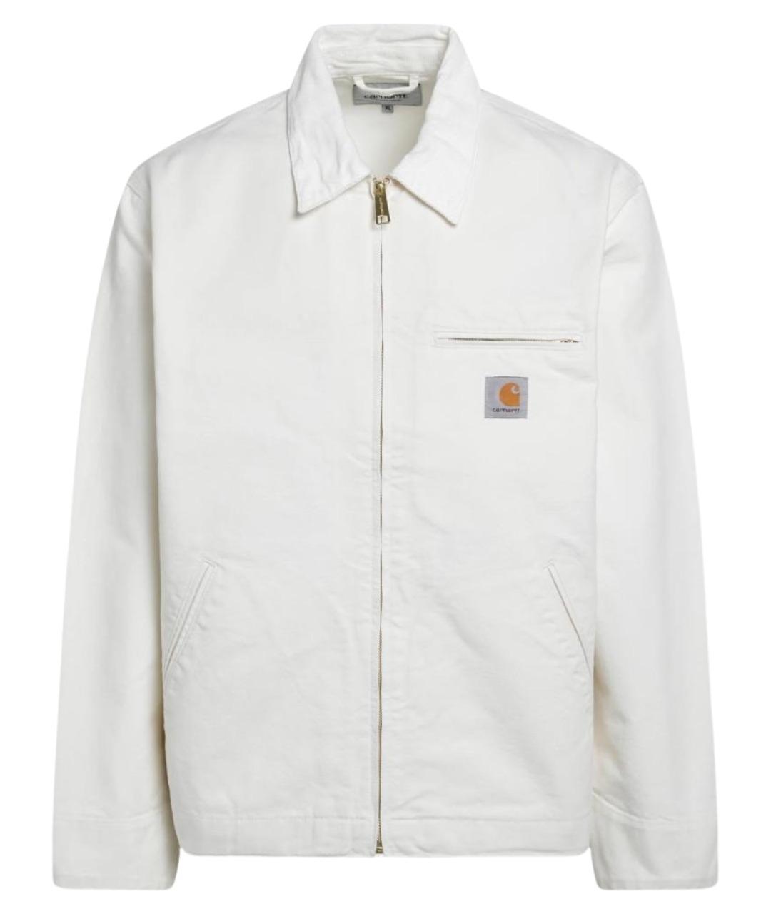 CARHARTT WIP Белая хлопковая куртка, фото 1
