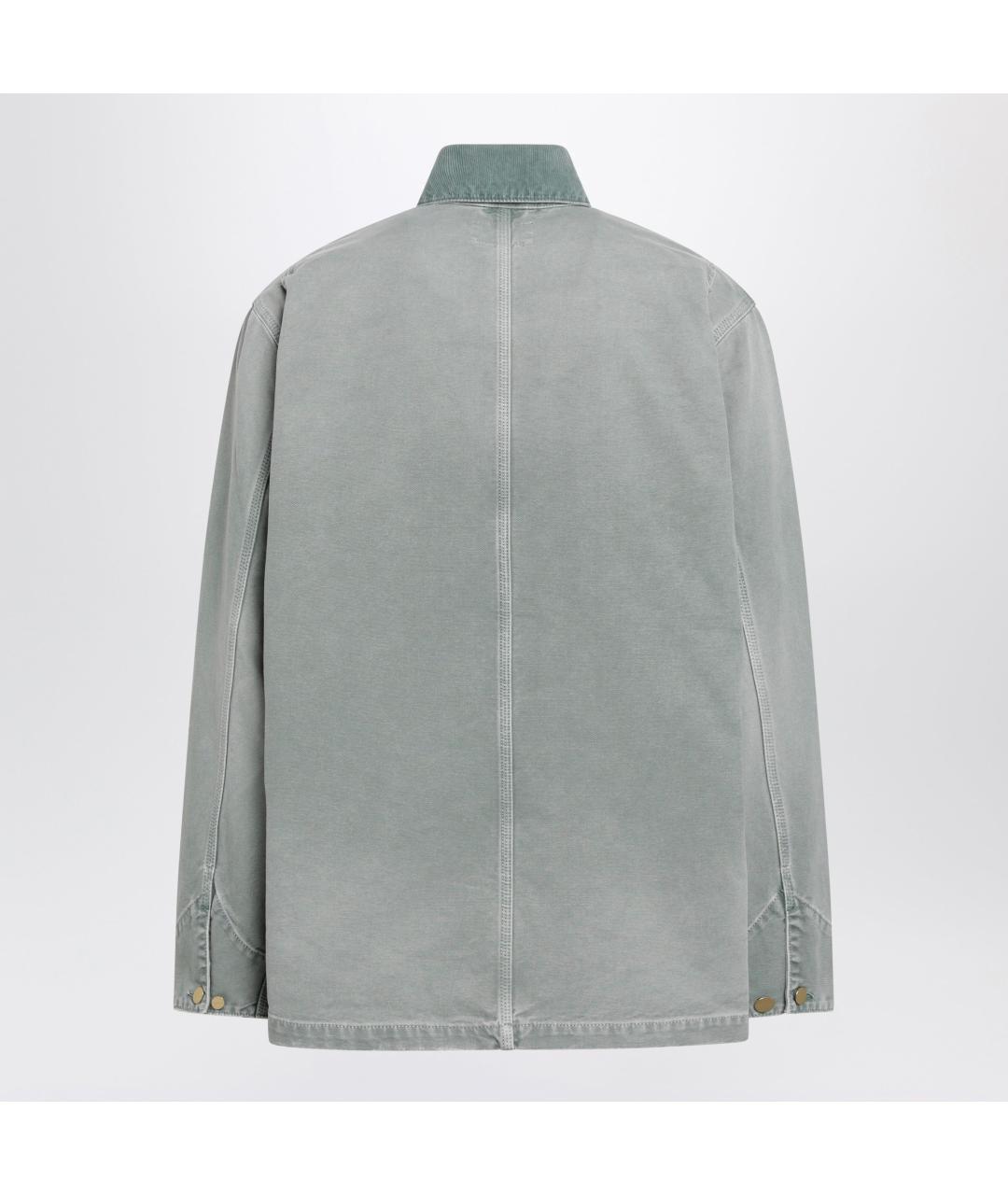 CARHARTT WIP Зеленая хлопковая куртка, фото 2