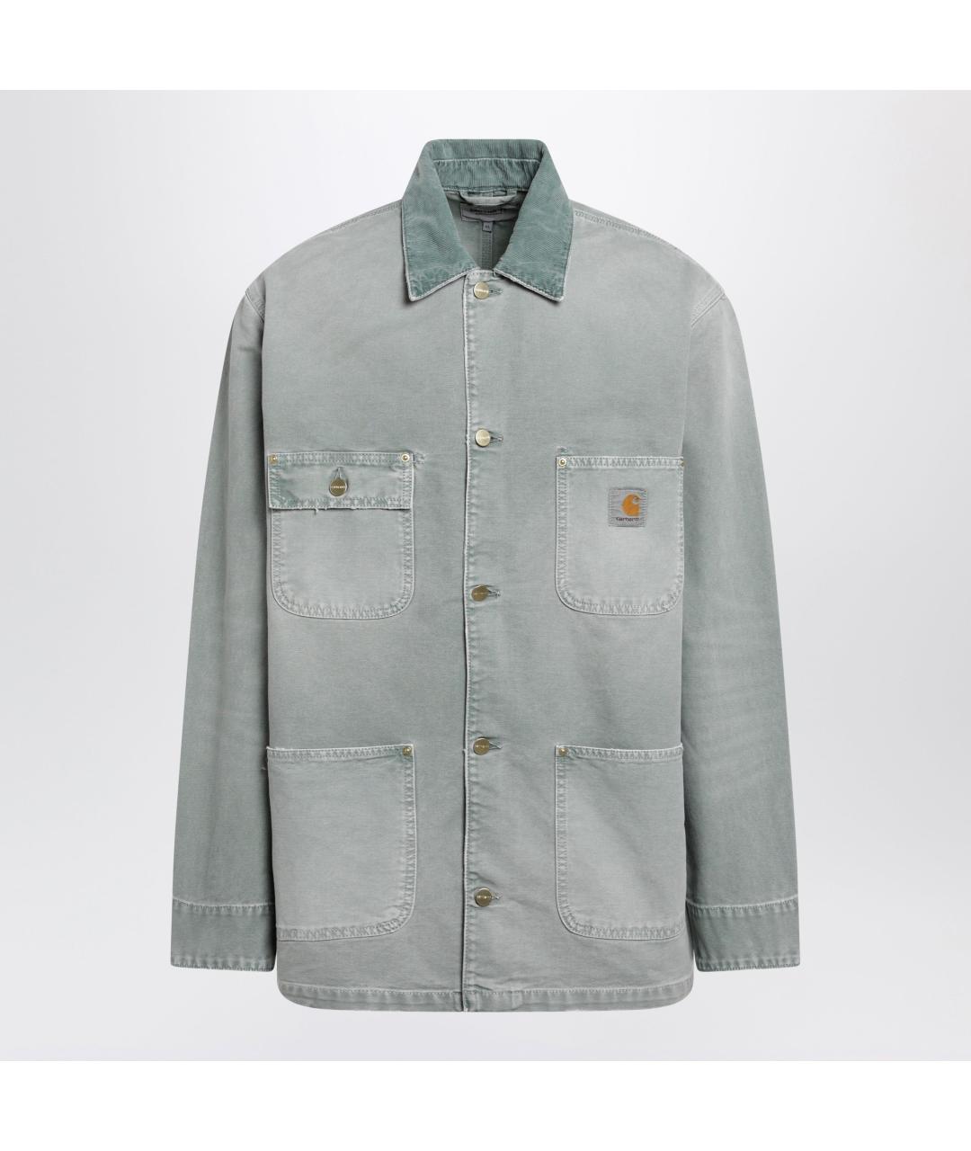 CARHARTT WIP Зеленая хлопковая куртка, фото 3
