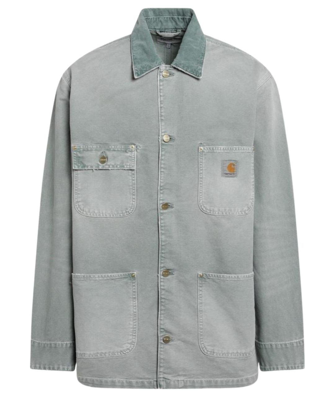 CARHARTT WIP Зеленая хлопковая куртка, фото 1