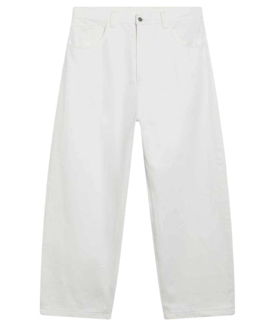 CARHARTT WIP Белые хлопковые прямые джинсы, фото 1