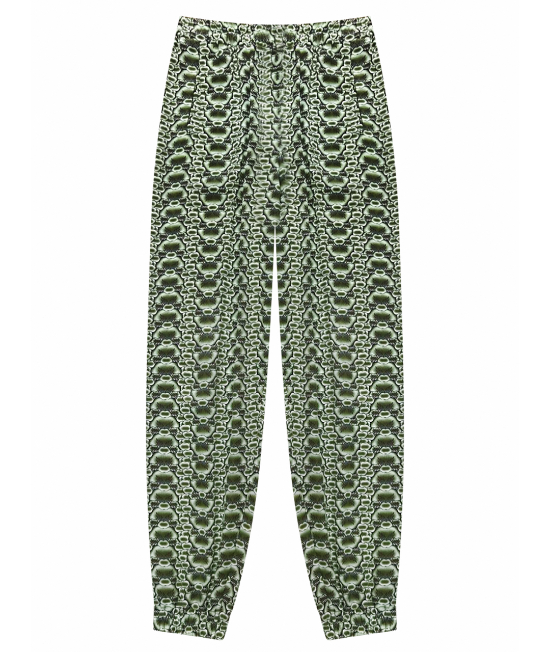 ALENA AKHMADULLINA Зеленые прямые брюки, фото 1